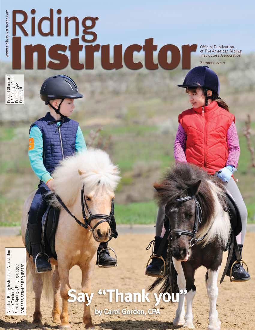 Riding Instructor Magazine Summer 2020