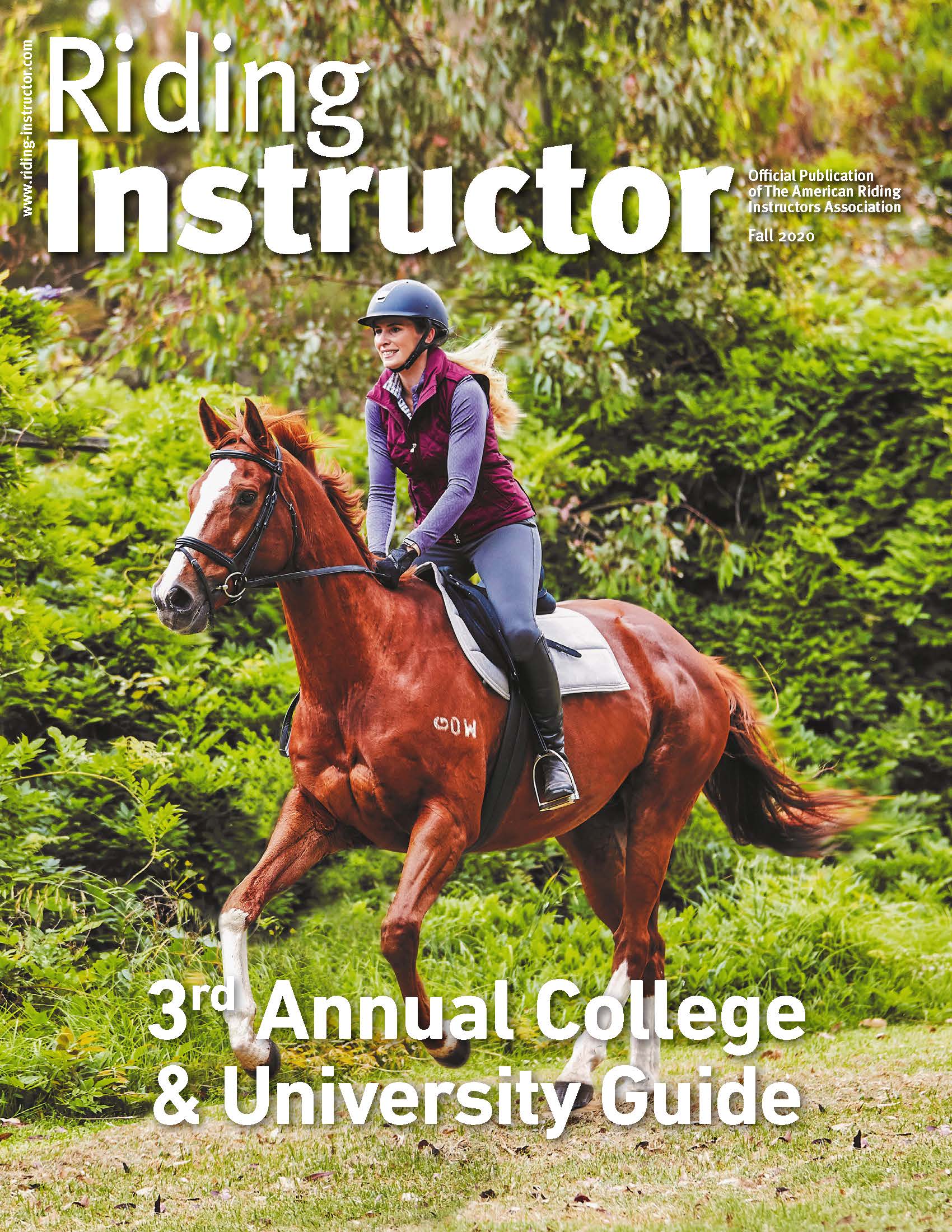 Riding Instructor Magazine Fall 2020